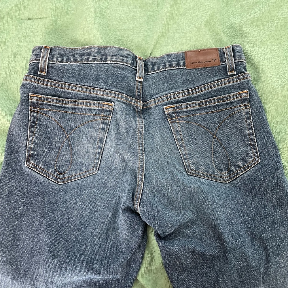 Low Rise Calvin Klein Bootcut Jeans